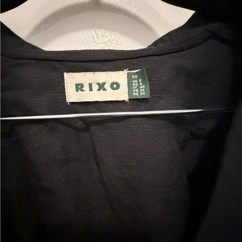 Rixo Zinia Linen Blend Top - Picture 4 of 7